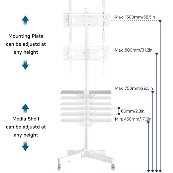 Monitor Trolley